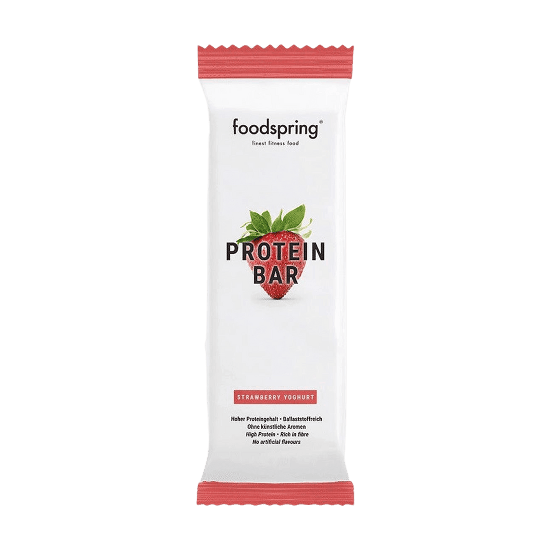 Foodspring Protein Bar | 60g - 60g / Strawberry Yoghurt - fitgrade.ch