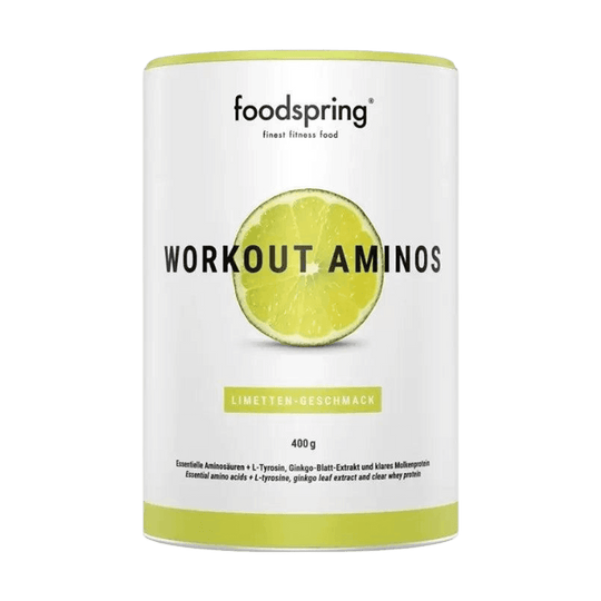 Foodspring Workout Aminos | 400g - Lemon Lime - fitgrade.ch