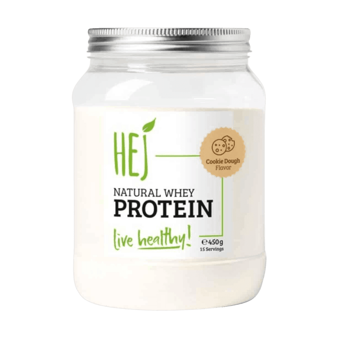 HEJ Natural Whey Protein | 450g - Cookie Dough - fitgrade.ch