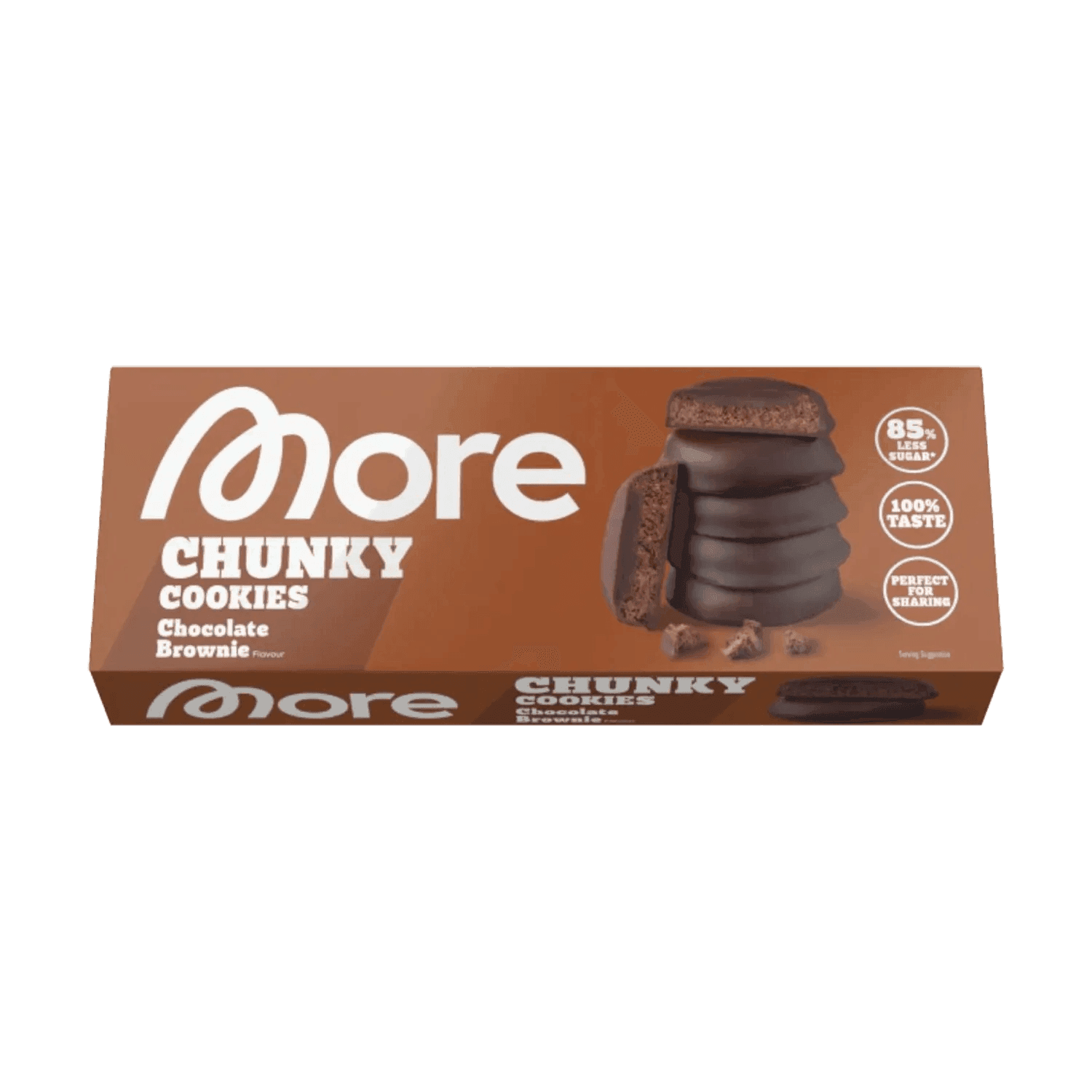 More Nutrition Chunky Cookie | 128g - Brownie Flavour - fitgrade.ch