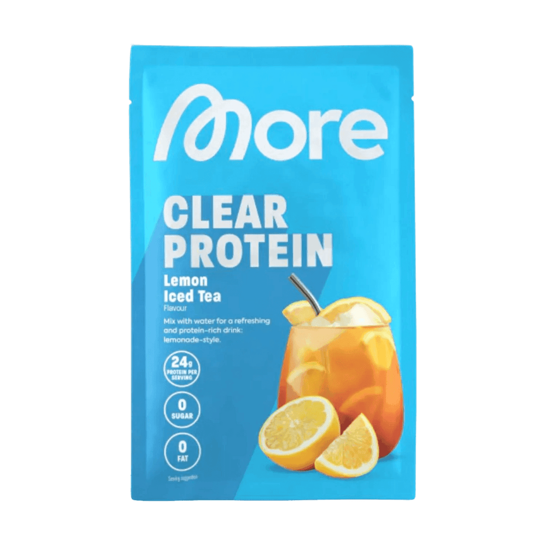 More Nutrition MORE CLEAR SAMPLE | 30g - Lemon Iced Tea - fitgrade.ch