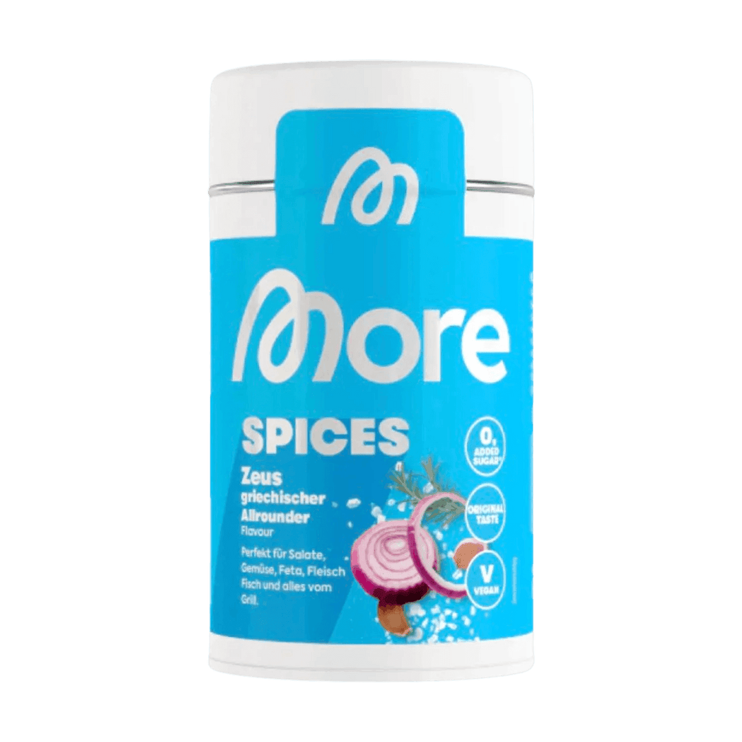 More Nutrition More (not) Spices | 110g - Zeus der griechische Allrounder - fitgrade.ch