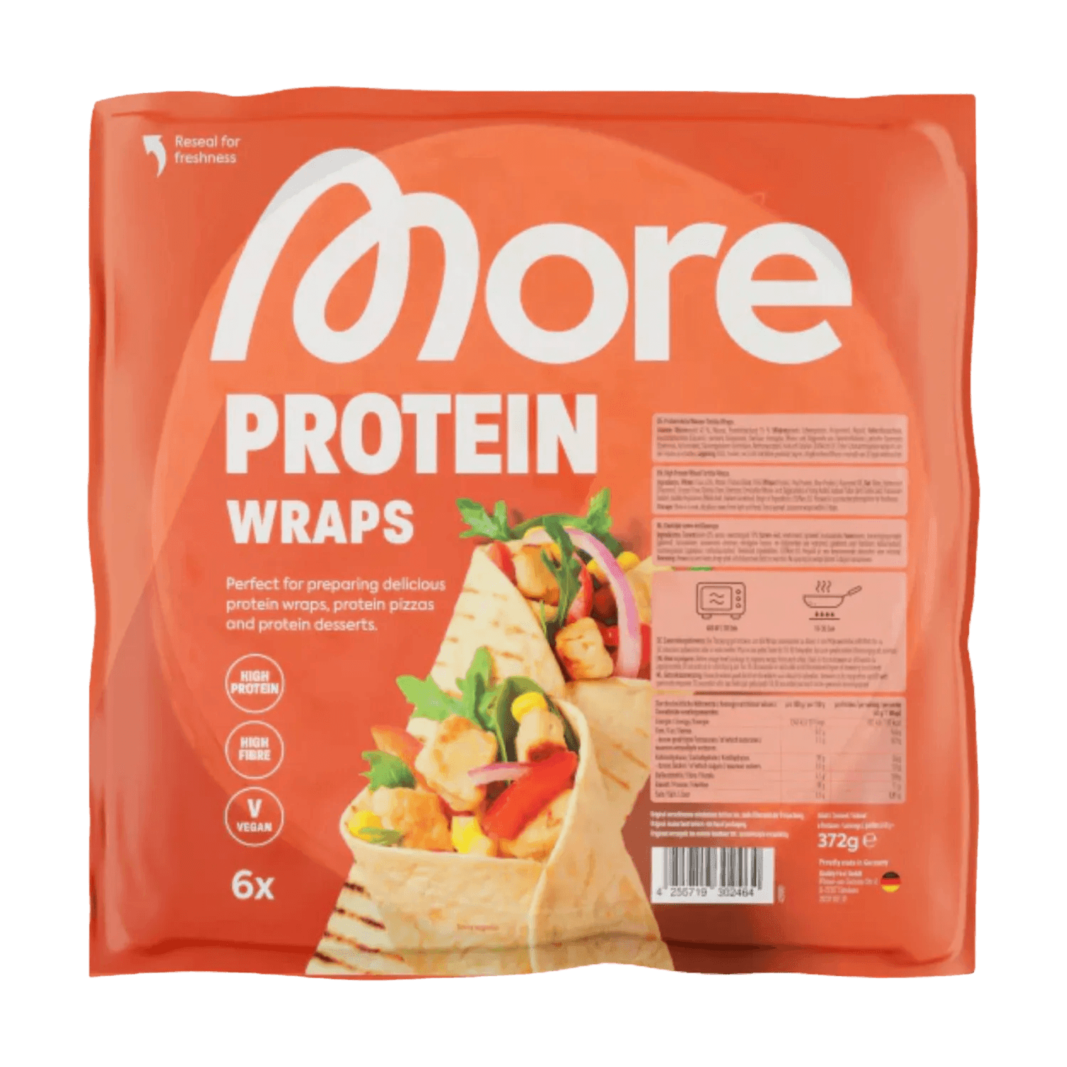 More Nutrition Protein Wrap | 6 Stk. - Default Title - fitgrade.ch