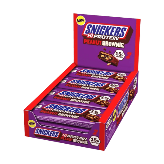Snickers Hi-Protein Bar - Peanut Brownie | 57g - 12x57g - fitgrade.ch