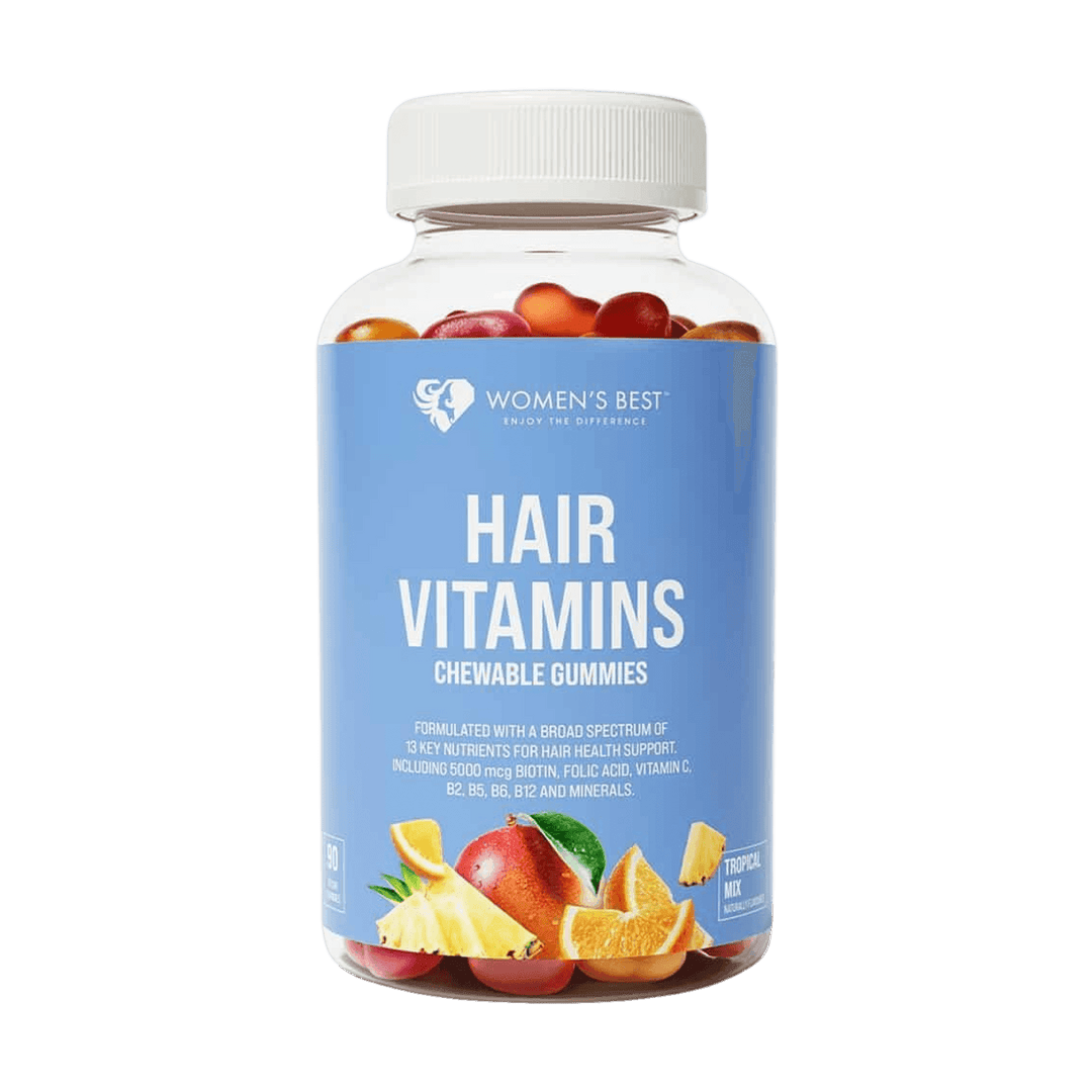 Women's Best Chewable Hair Vitamins | 60 Stk. - Berry Lemon & Orange - fitgrade.ch