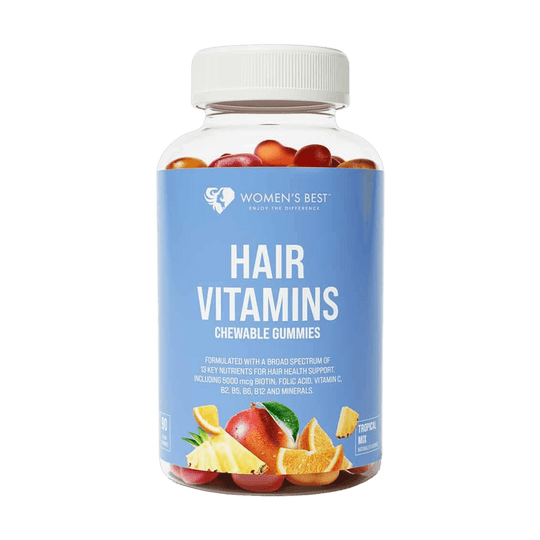 Women's Best Chewable Hair Vitamins | 60 Stk. - Berry Lemon & Orange - fitgrade.ch