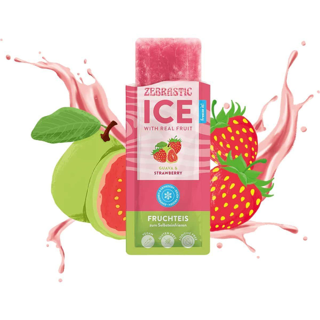 Zonama Food - Zebra Ice | 50g - 50g / Guava & Strawberry (MHD 30.06.2024) - fitgrade.ch